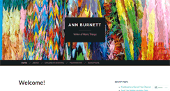Desktop Screenshot of annburnett.co.uk