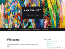 Tablet Screenshot of annburnett.co.uk